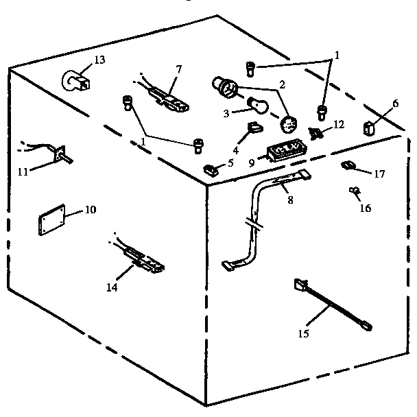 Modern Maid PHU202UK-P1130734NK electrical components diagram