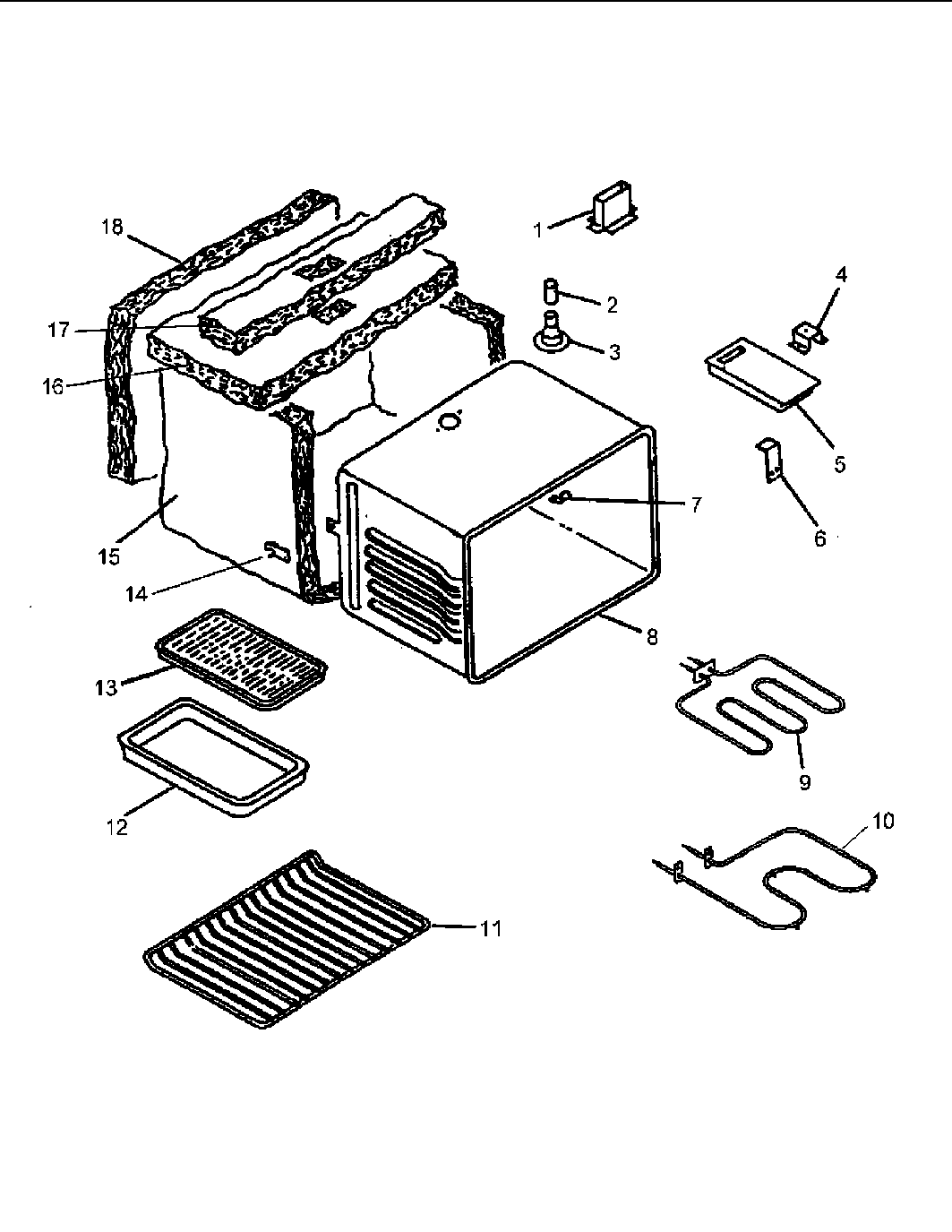 Amana CARDS801E-P1131925NE cabinet assembly diagram
