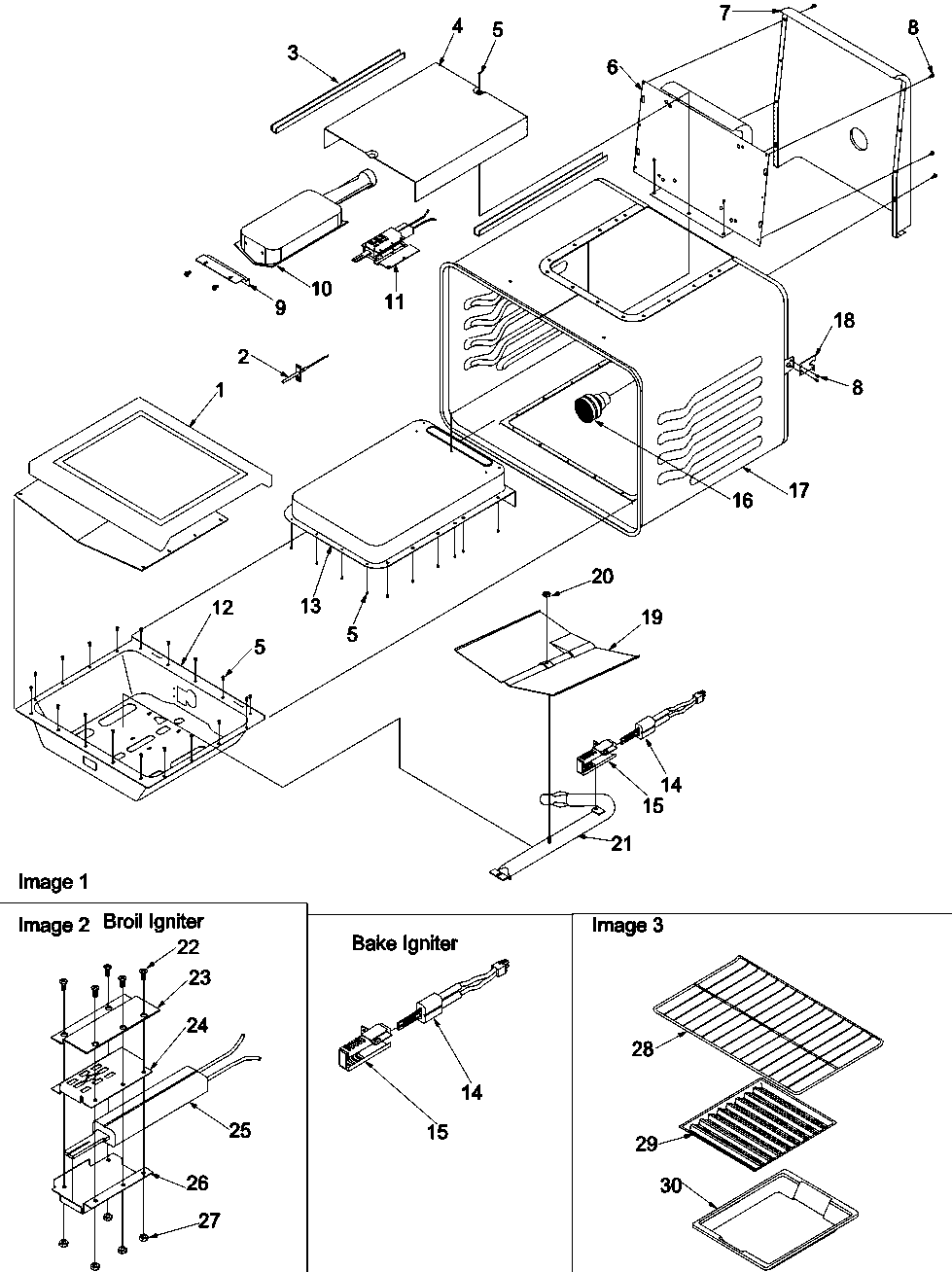 Amana ARGS7650WW-P1130752NWW cavity diagram