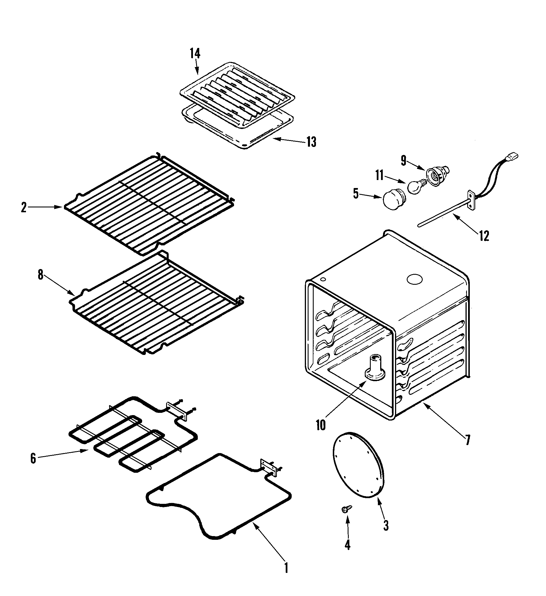Maytag MMW5530DAW oven diagram
