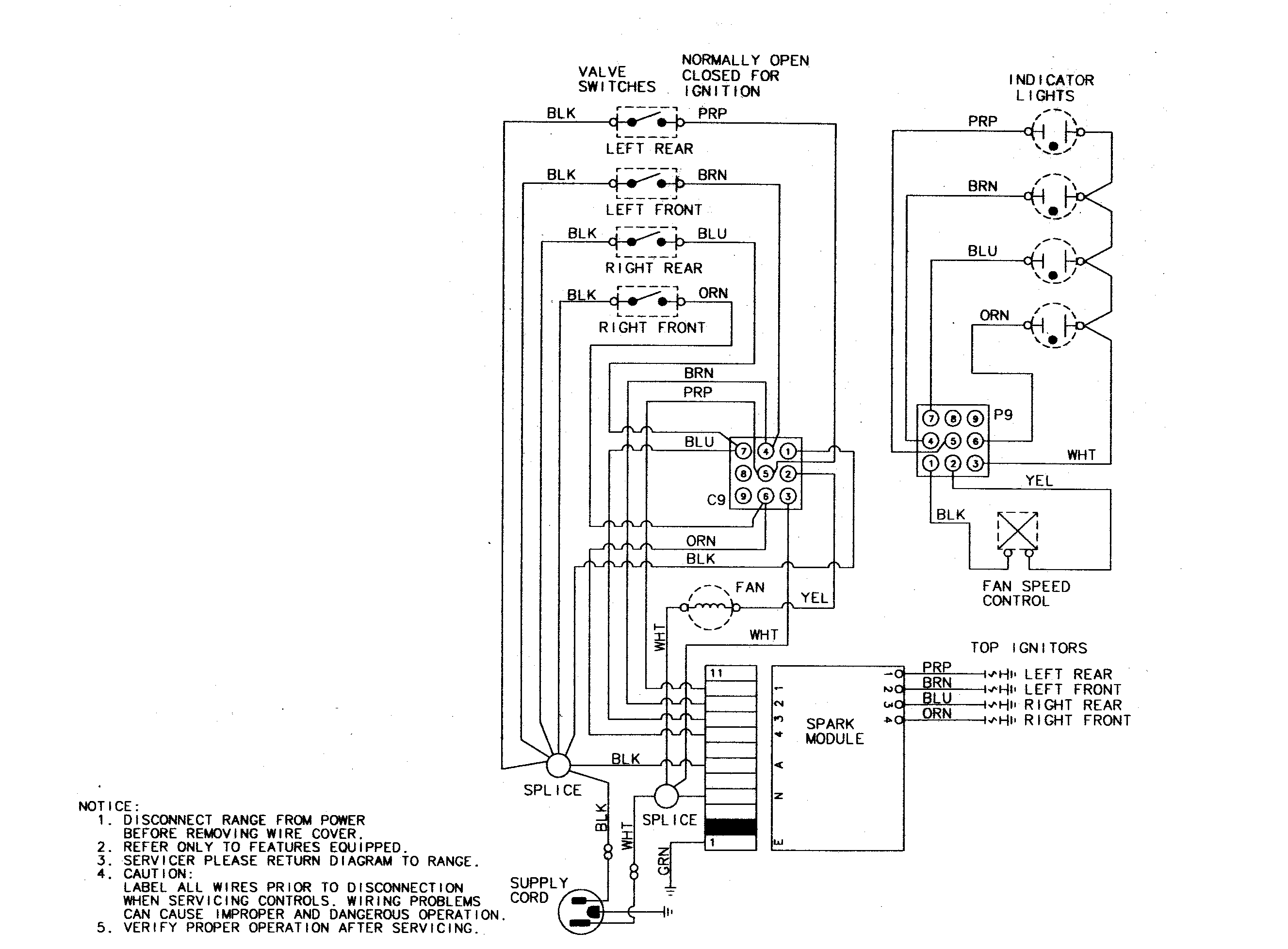 Jenn-Air CVGX2423Q wiring information diagram
