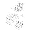 Jenn-Air JGS9900BDS door/access panel (ser pre 10) diagram