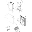 Amana ABB1927DEW refrigerator door diagram