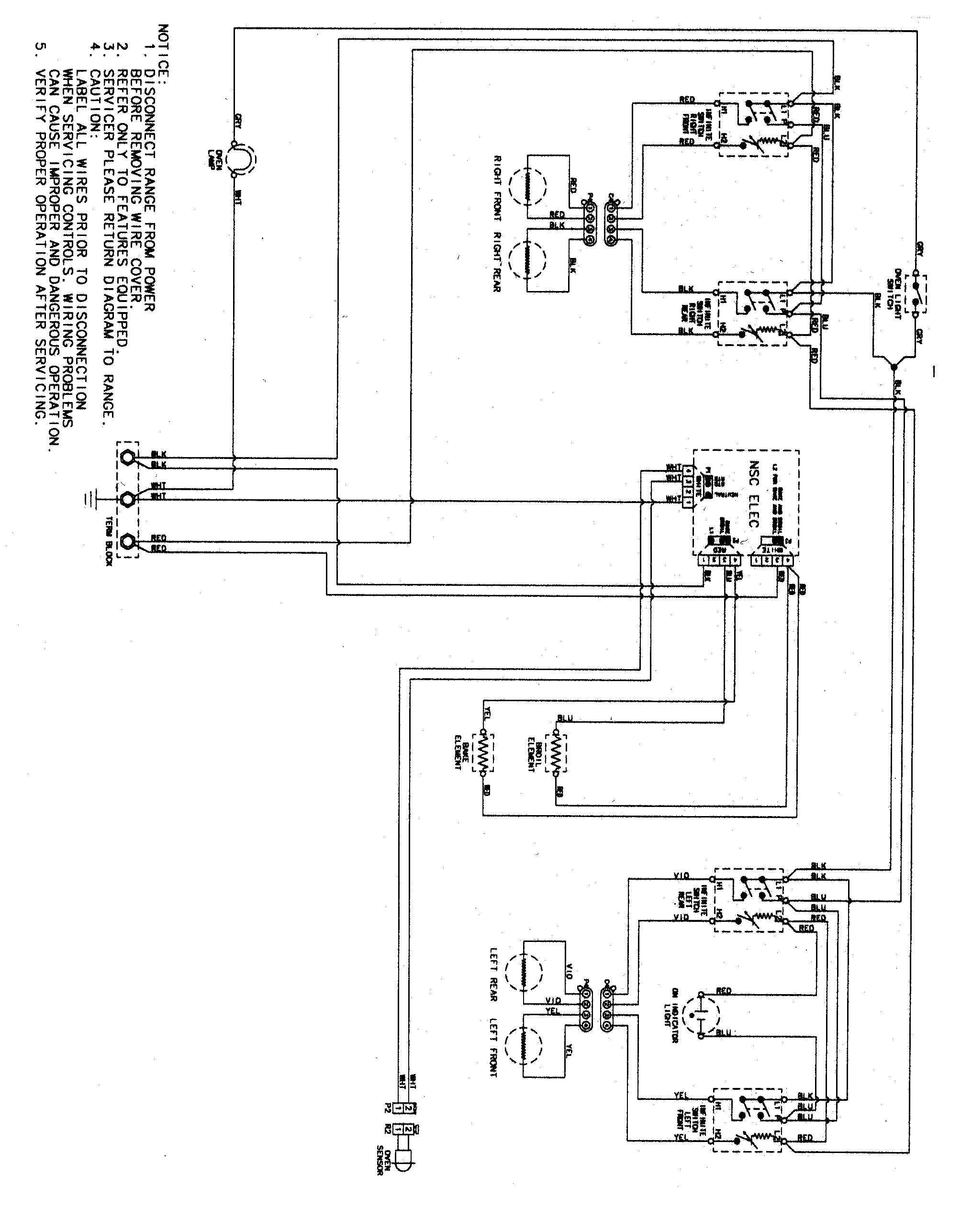 Maytag MER4351AAQ wiring information diagram