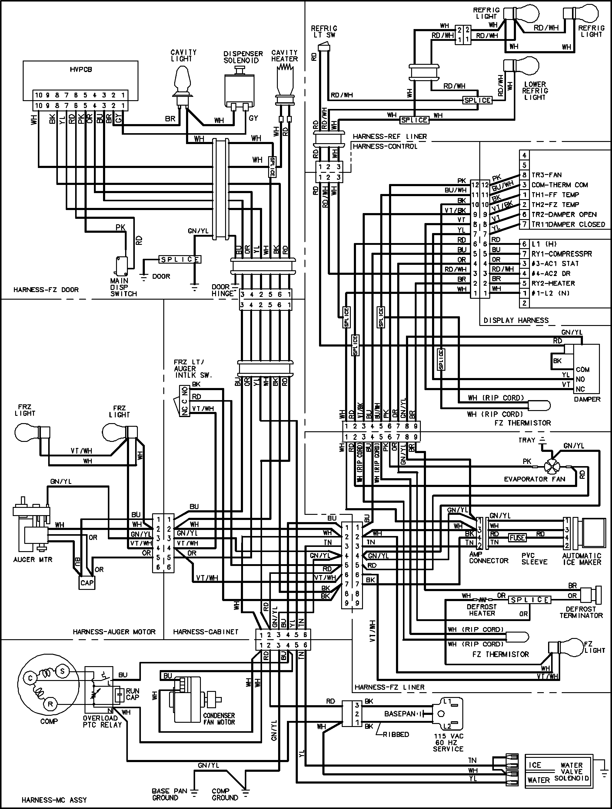 Jenn-Air JSD2690HEB wiring information (series 50) diagram