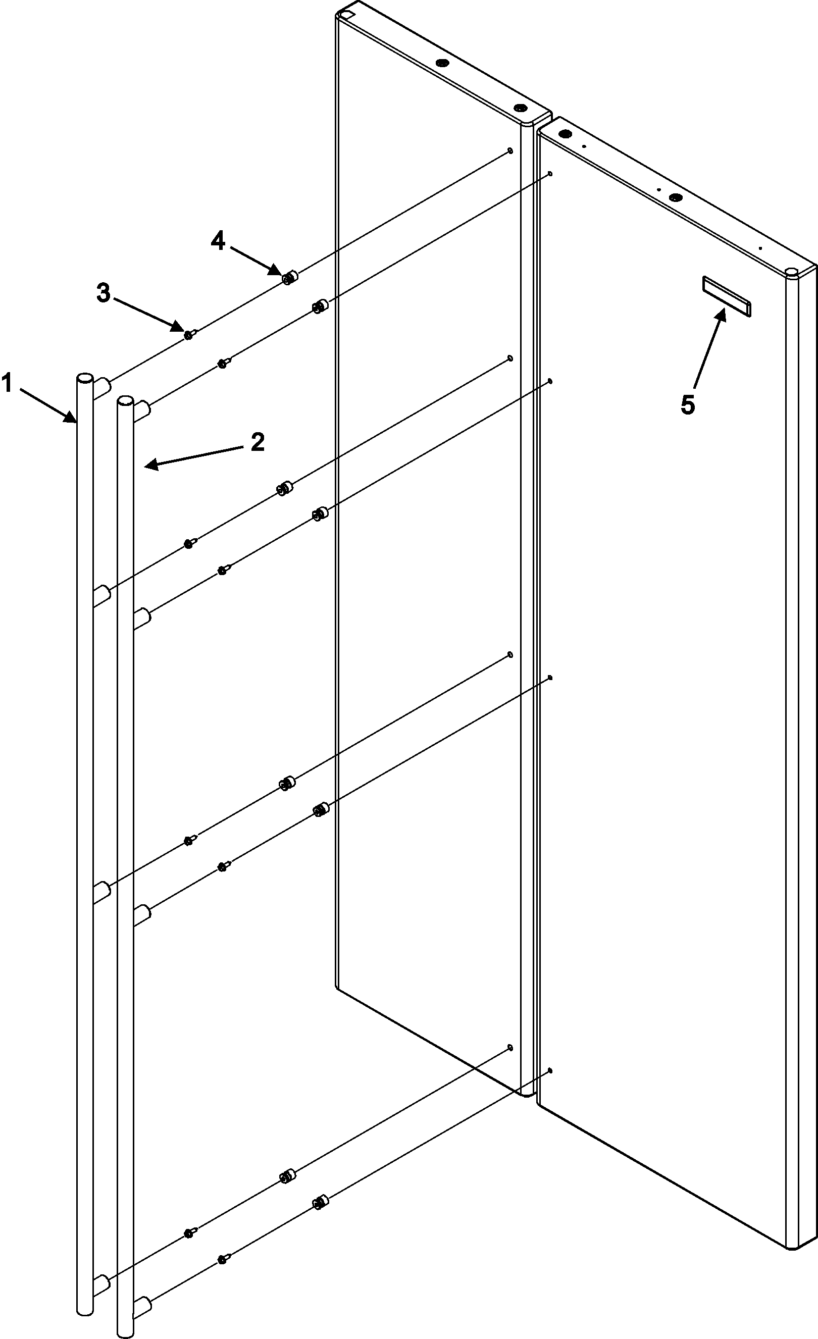 Jenn-Air JCB2285KES handles (jcb2285kes) diagram