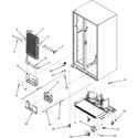 Jenn-Air JCD2295KES evaporator assy./rollers/water tank diagram