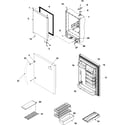 Amana ABL2227FES0 refrigerator door diagram