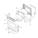 Maytag MGR6751BDB door (lower) diagram