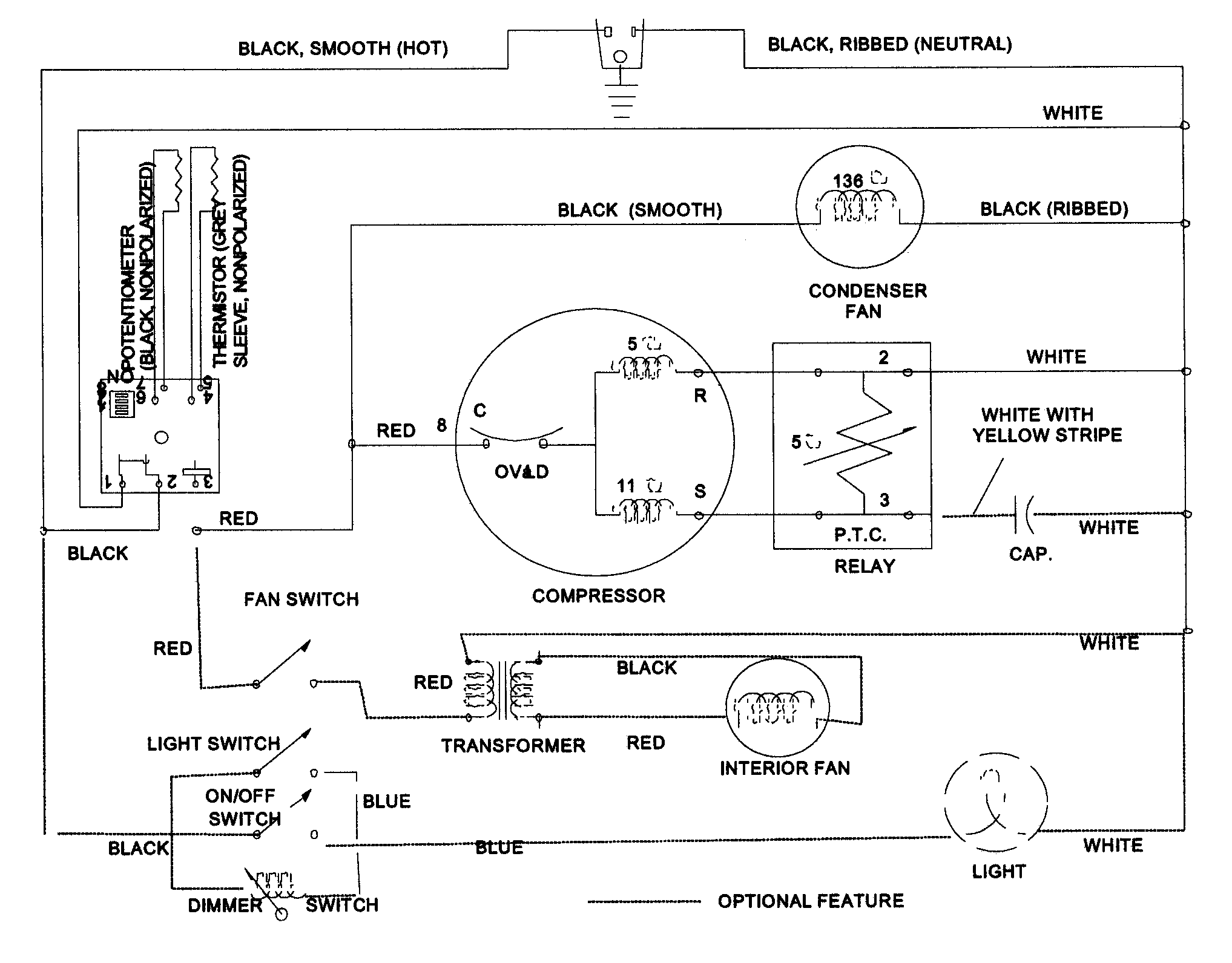 Jenn-Air JWC2450ACX wiring information diagram