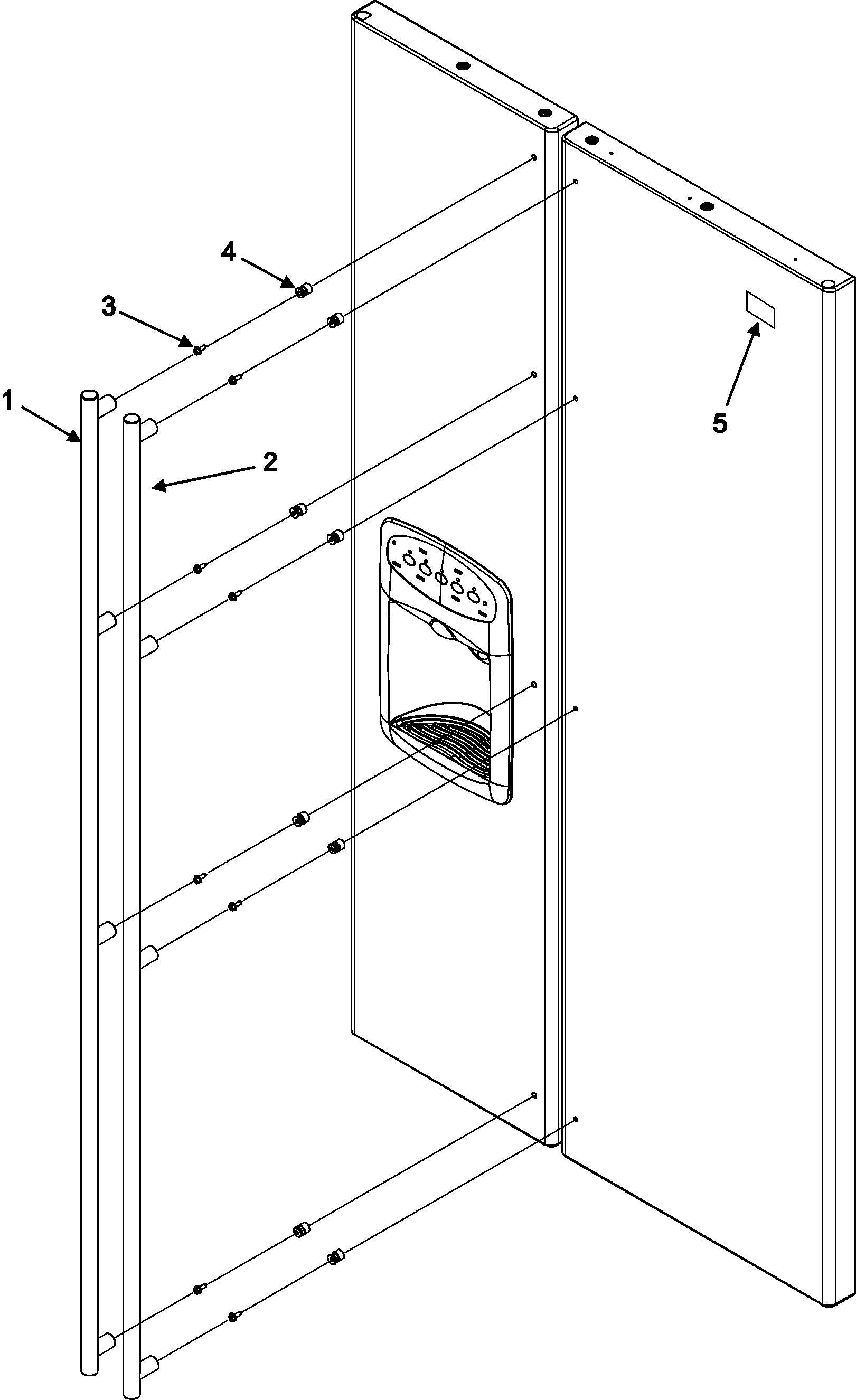 Maytag GC2225GEKS handles (gc2225geks) diagram
