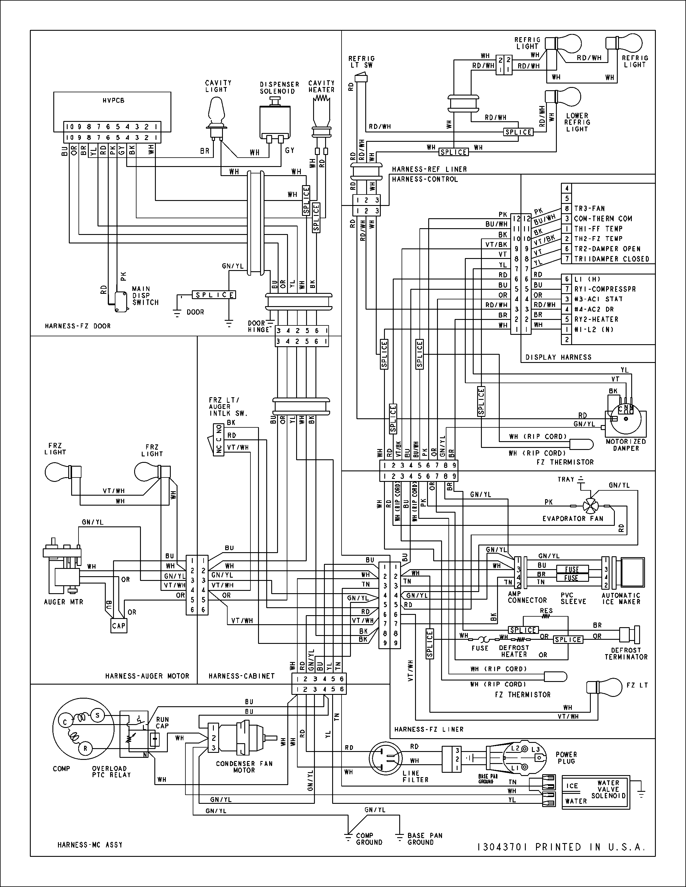 Maytag GC2225GEKS wiring information(gc2225gekb/s/w-ser12) diagram