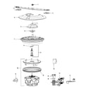 Maytag MDC4650AWW pump & motor diagram