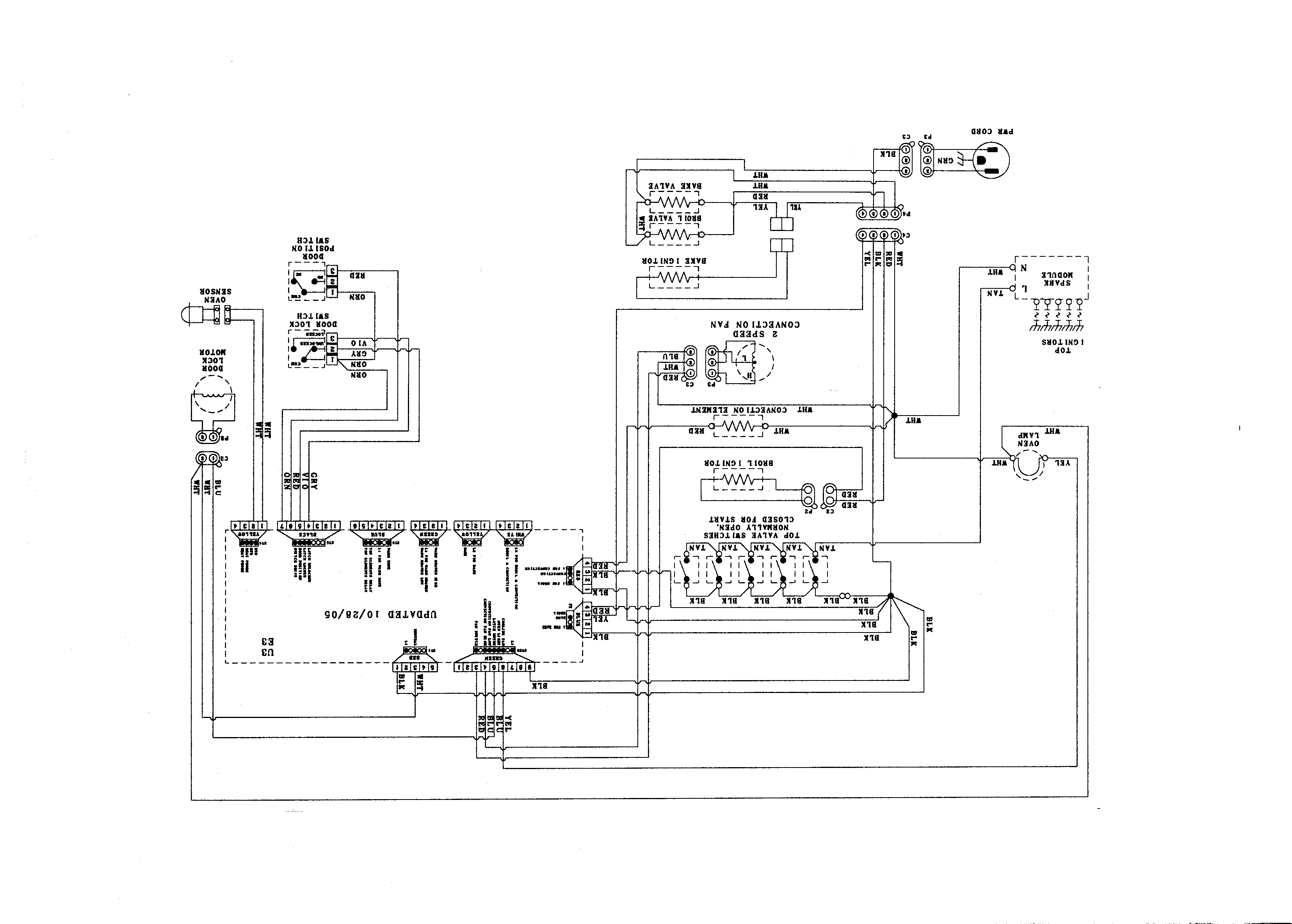 Jenn-Air JGR8875RDW wiring information diagram