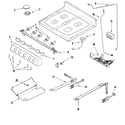 Jenn-Air JGR8875RDS gas controls diagram