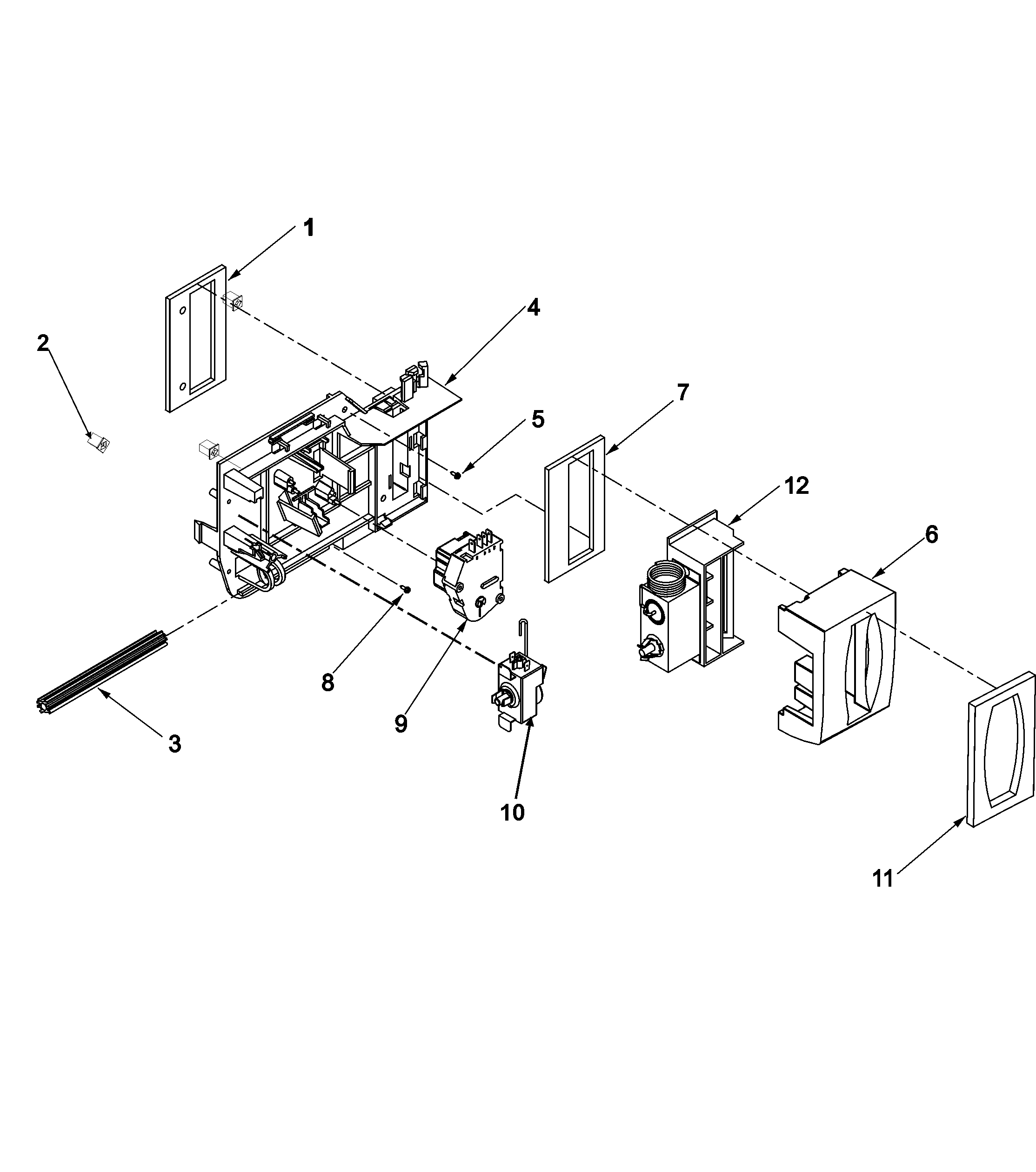 Amana ASB2623HRQ controls diagram