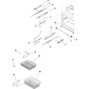 Amana AFD2535DEB freezer shelving diagram