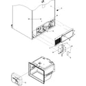 Kenmore 59666039600 cabinet back diagram