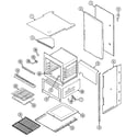 Magic Chef OEMMAY5 oven/body diagram