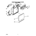 Whirlpool TUD3000W2 frame and console diagram