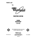 Whirlpool LE6098XSW1 null diagram