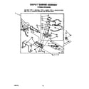 Whirlpool CS5105XWW0 3387617 burner assembly diagram