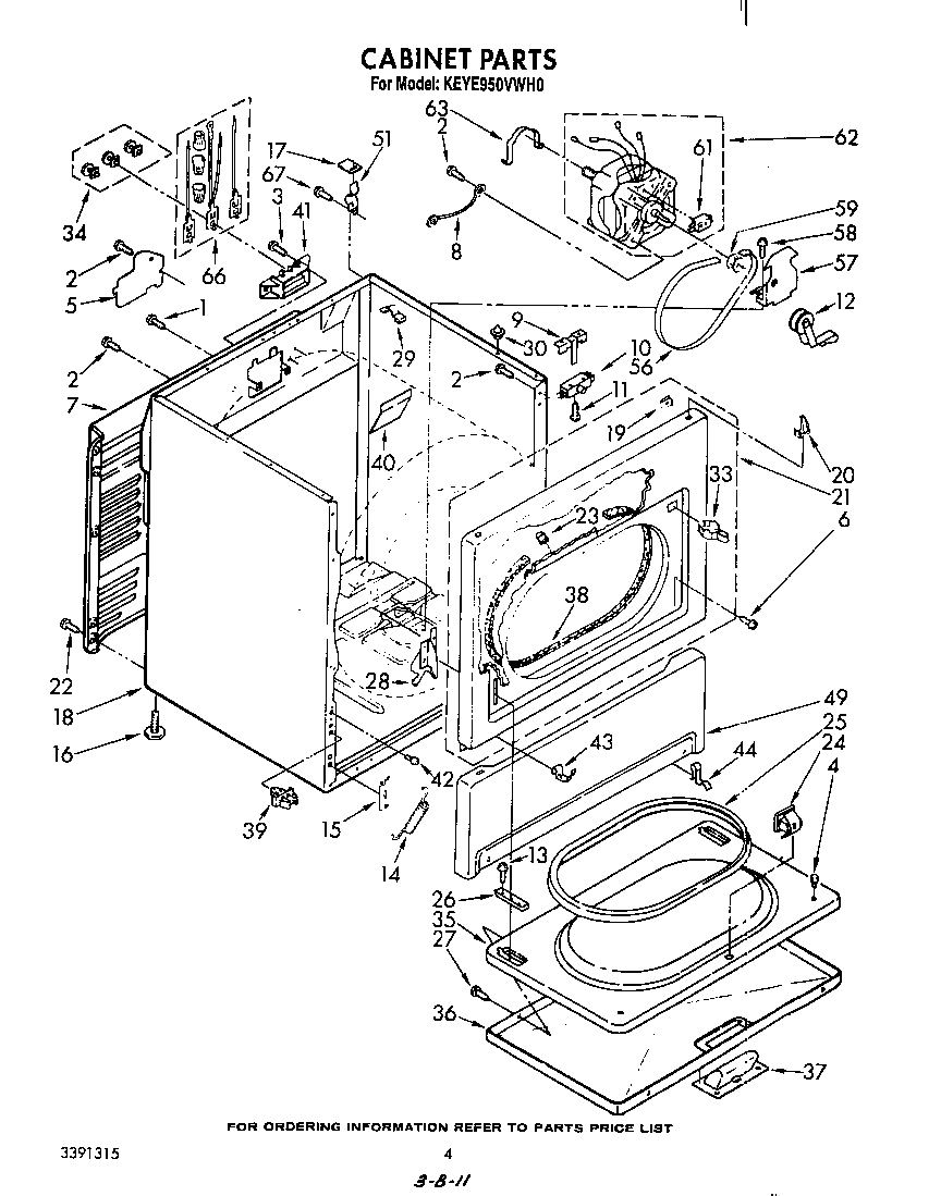 KitchenAid KEYE950VWH0 null diagram