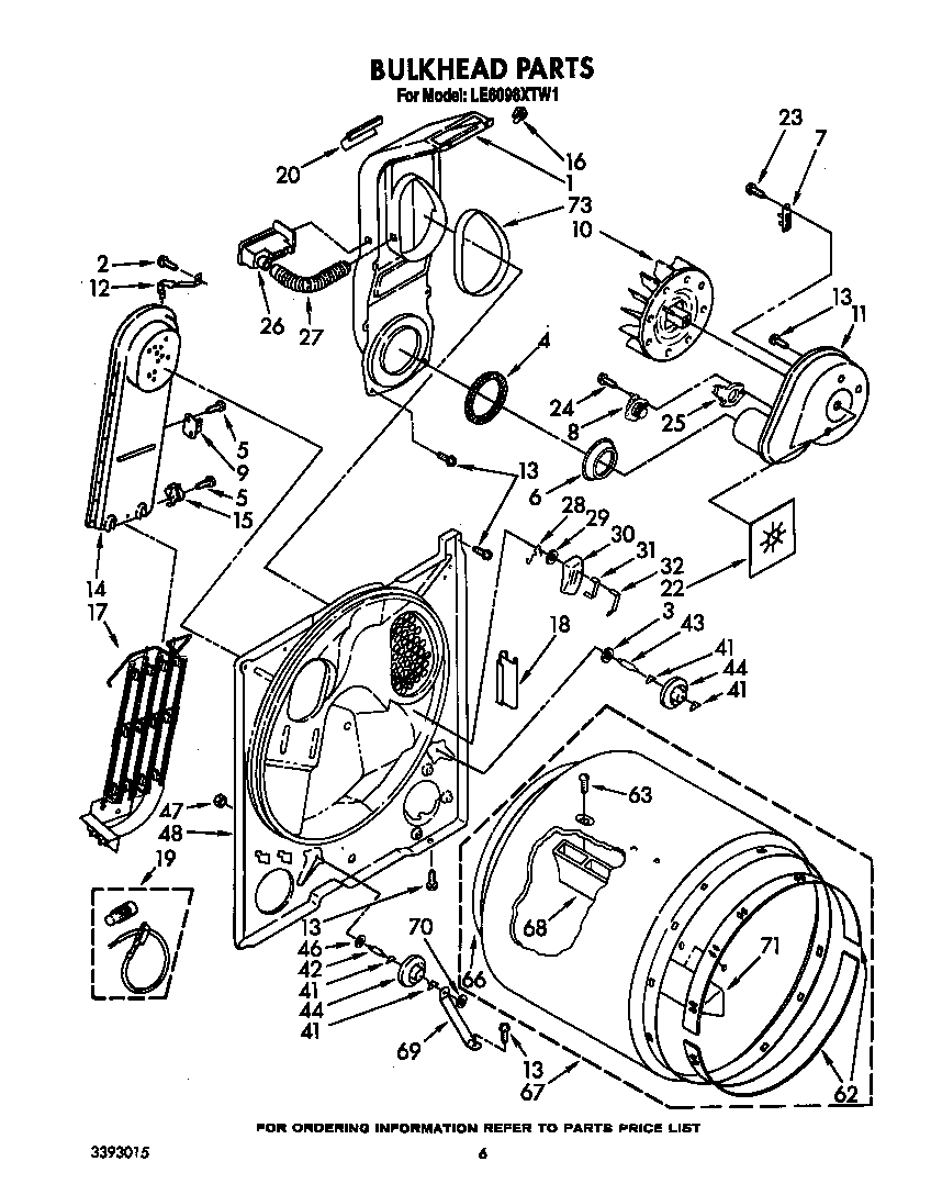 Whirlpool LE6098XTW1 null diagram
