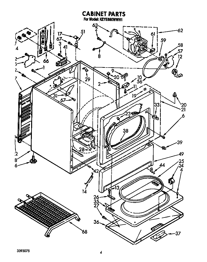 KitchenAid KEYE860WWH1 null diagram