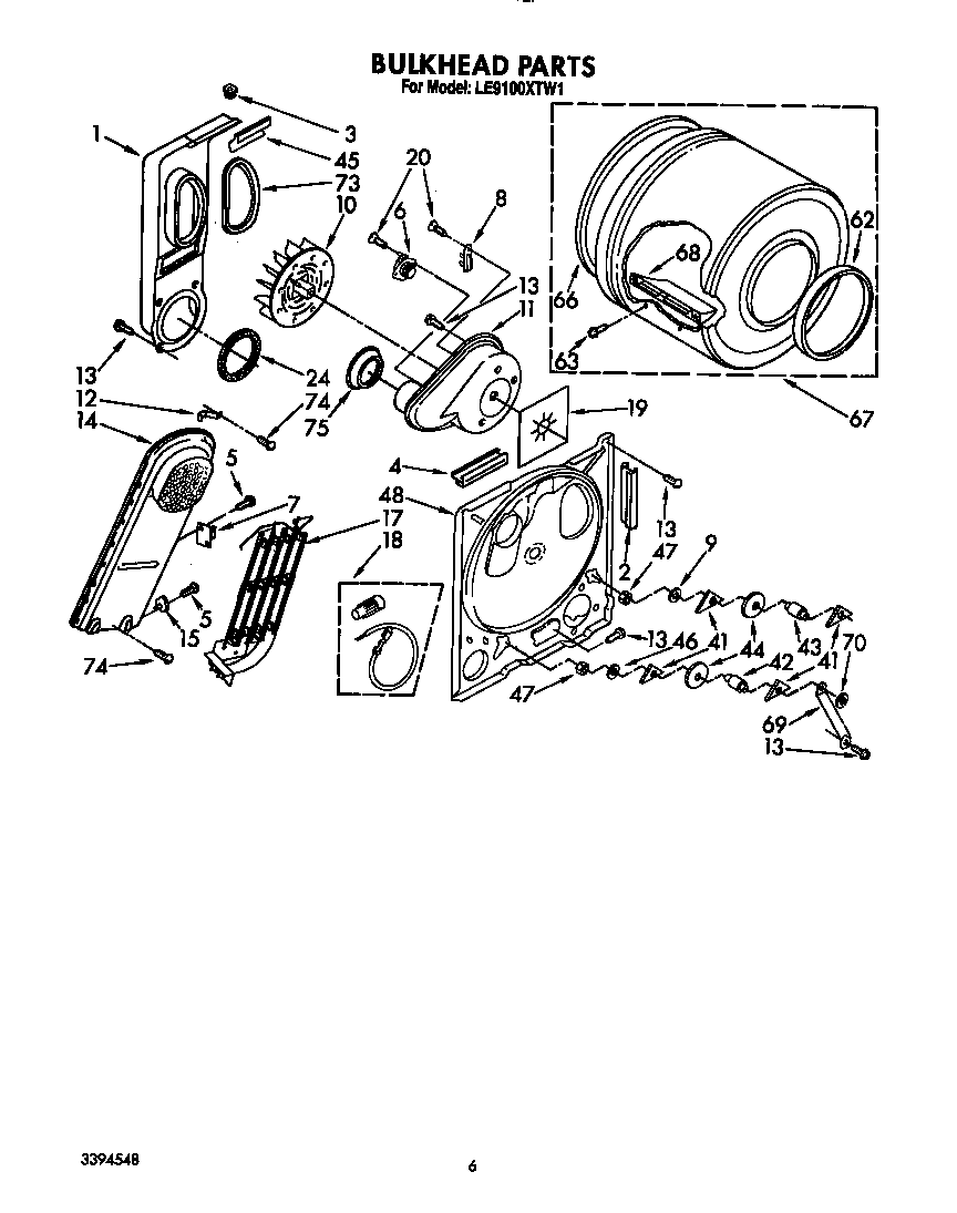 Whirlpool LE9100XTW1 null diagram