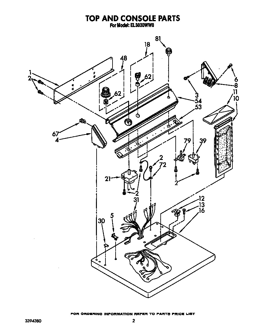 Roper EL3030WW0 null diagram