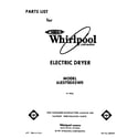 Whirlpool 6LE5700XSW0 null diagram