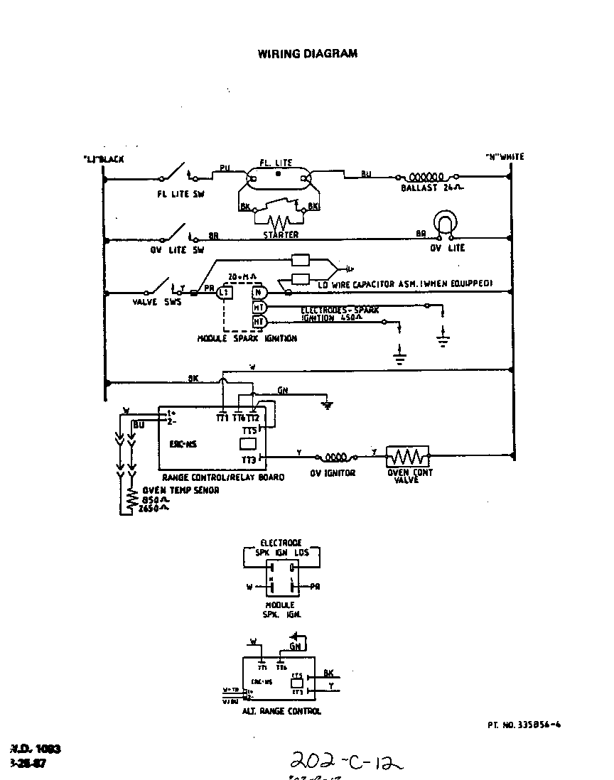 Roper F4858*1 wiring diagram diagram