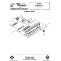 Whirlpool DU8700XT4 console diagram