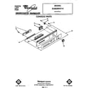 Whirlpool DU8300XT4 console diagram