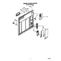 Whirlpool DU8770XY1 inner door diagram