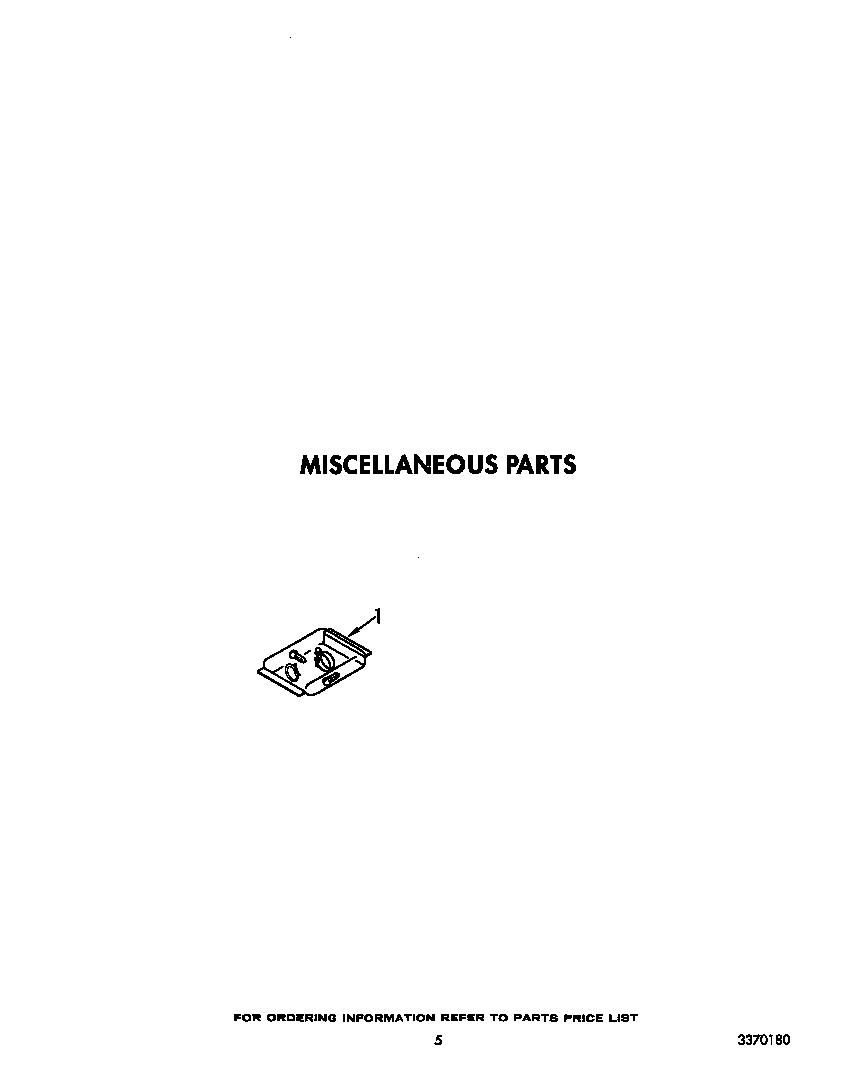 Roper WU1000X1 miscellaneous diagram