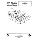 Whirlpool DU9000XR9 console diagram