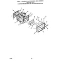 Roper D9751*1 oven door diagram