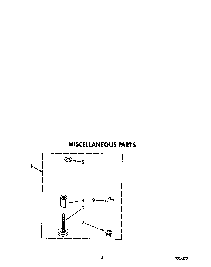 Whirlpool 6LA6300XYW0 miscellaneous diagram