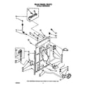KitchenAid KAWE540WWH0 rear panel diagram