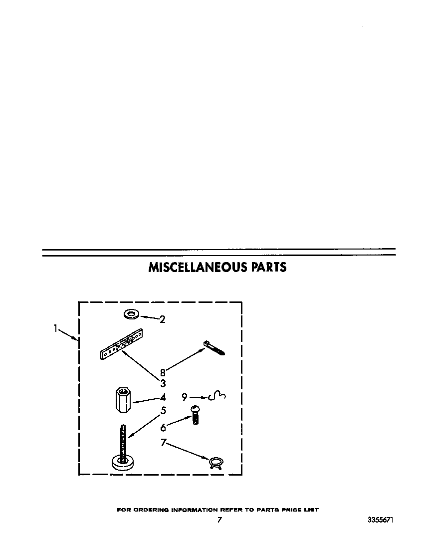 Whirlpool LA5580XTW1 miscellaneous diagram