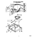 Whirlpool LA8800XTW1 machine base diagram