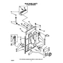 KitchenAid KAWE460WWH1 rear panel diagram