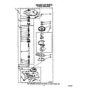 KitchenAid KAWE460WWH1 gearcase diagram