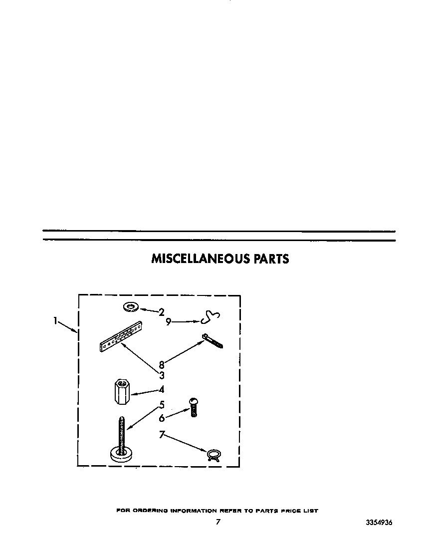 Estate TAWL400WW0 miscellaneous diagram
