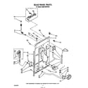 KitchenAid KAWE760WWH0 rear panel diagram