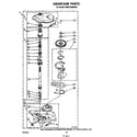 KitchenAid KAWE760WWH0 gearcase diagram