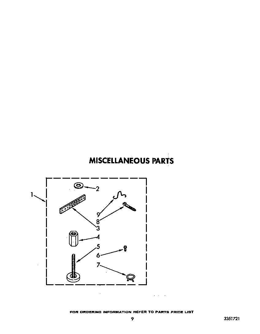Whirlpool CA2751XWW0 miscellaneous diagram