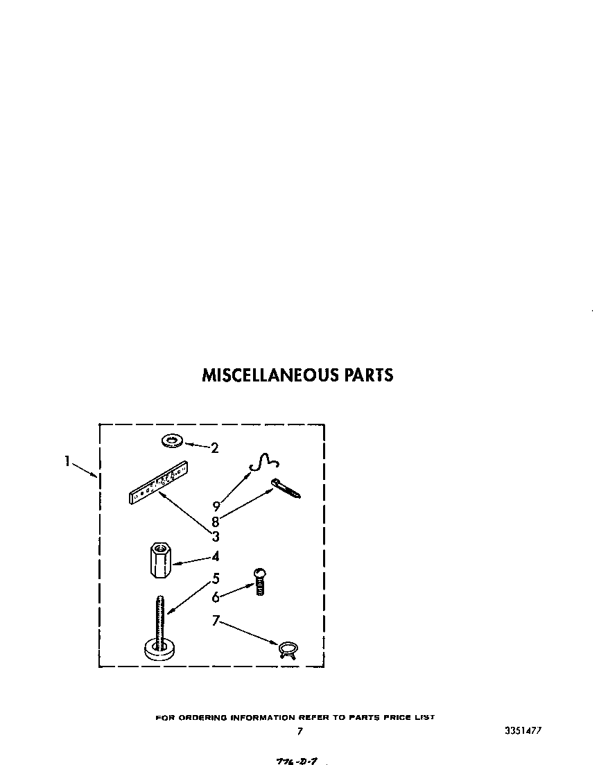Whirlpool LA6800XTW0 miscellaneous diagram